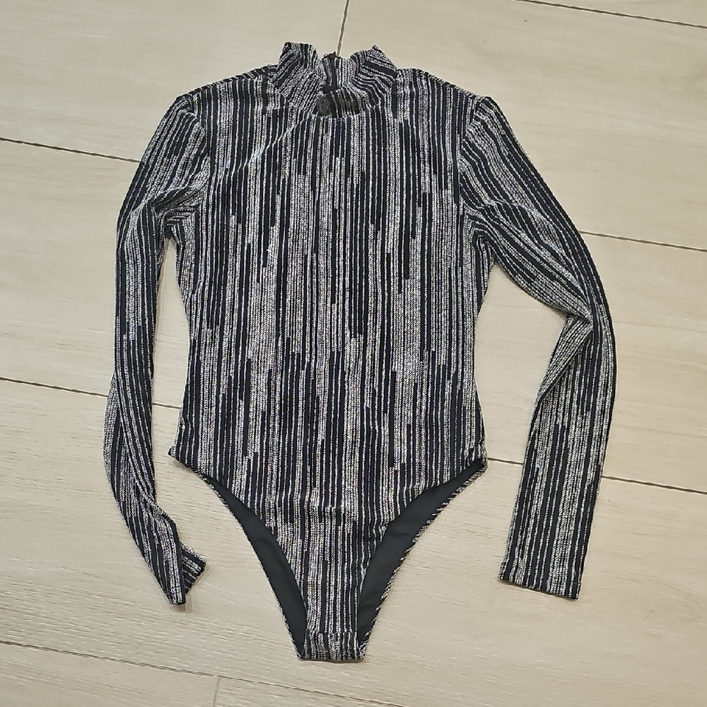 Remi X Revolve Striped Long Sleeve Bodysuit